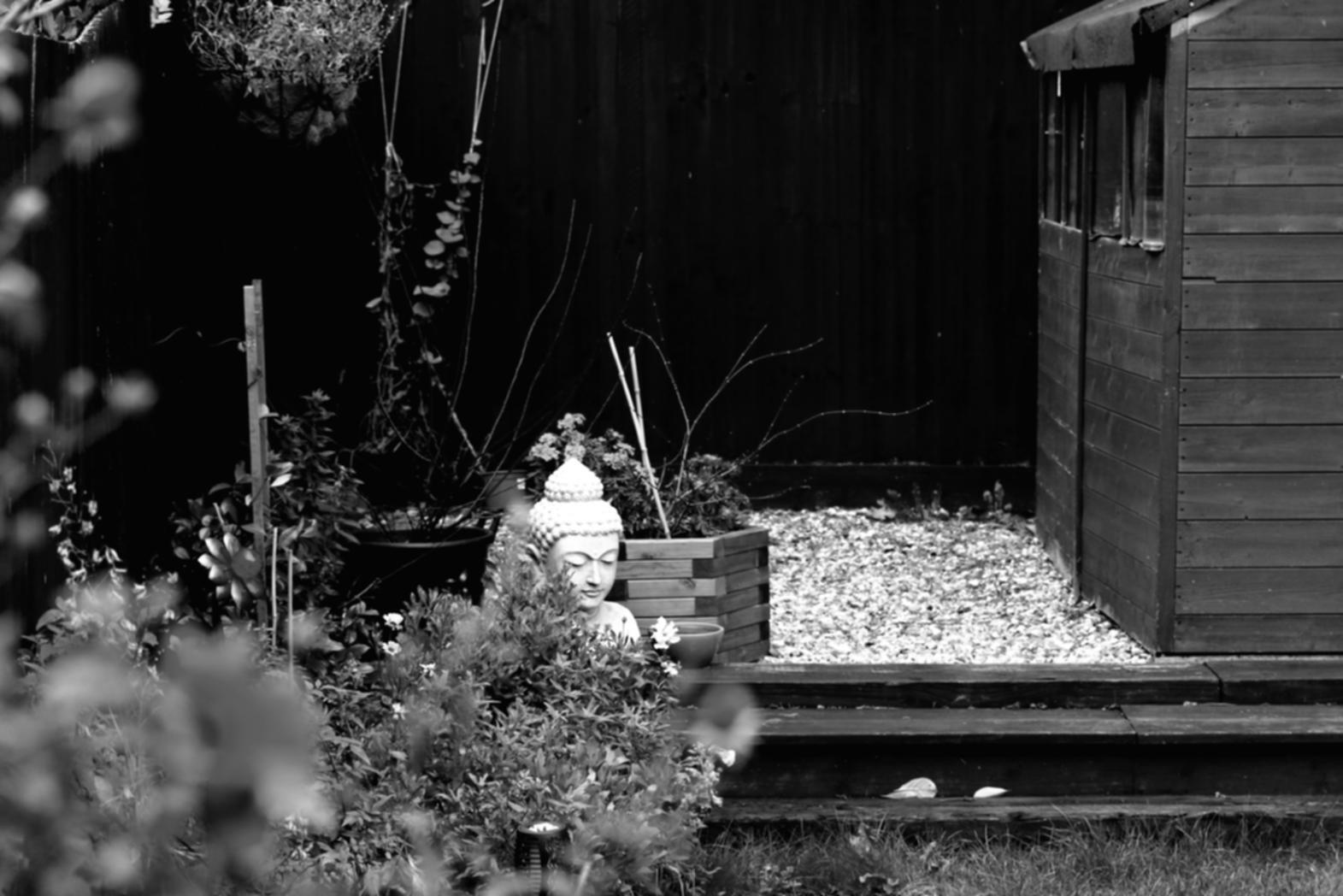 Ambiente dedicato alla pratica meditativa yogica con spazio per la riflessione interiore